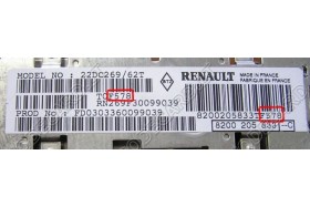 Demande de code Renault